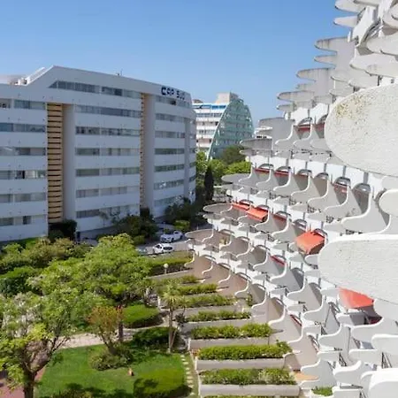 Chez Olivier - Magnifique Studio Avec Piscine, Vue Sur La Mer Et Parking La Grande-Motte Exterior photo